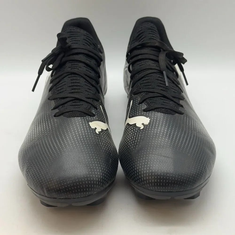 PUMA Future 7 Play FG/AG Soccer Cleats Men's 13 Black Lace Up Low Top Football